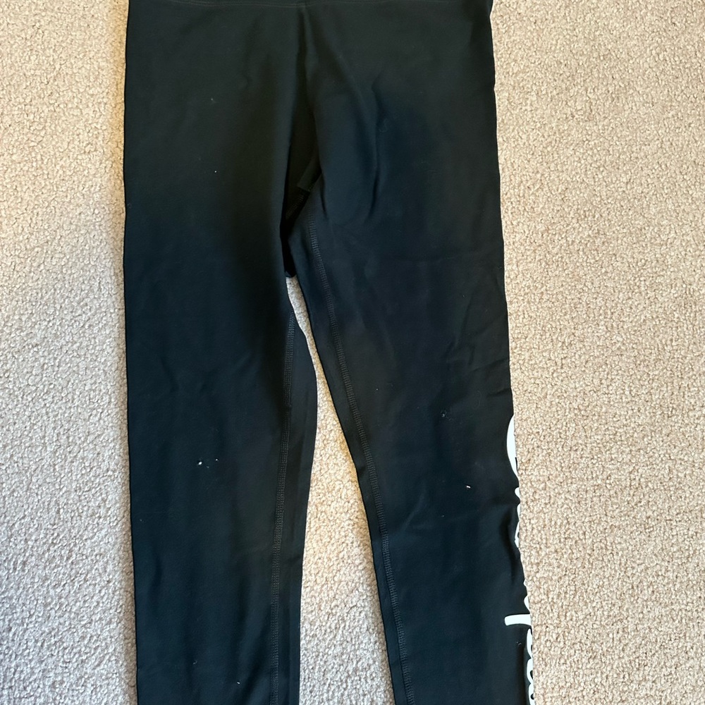 Black Champion leggings size Medium